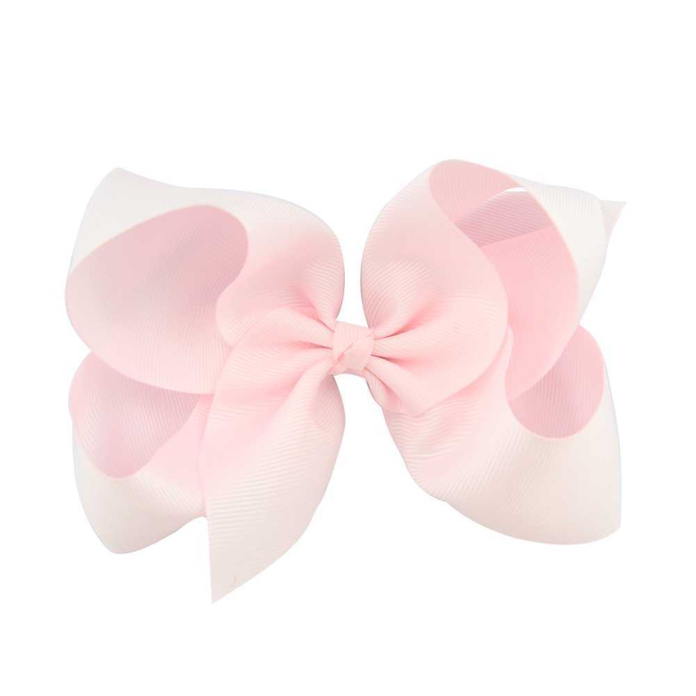 6 40 Inch Colors Fashion Baby Ribbon Bow Hairpin Clips Girls Large Bowknot Barrette Kids Hair Boutique Bows Children Hair Accessories KFJ125
