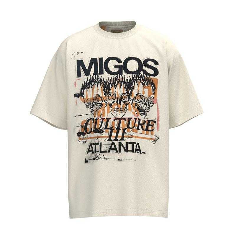 Fashion Designer Clothing Galleryes Depts Tees Tshirt Migos Culture Ii Heeeskuss Skull Casual Streetwear Sportswear Loose Oversize fashion Hip hop TShirts, Black
Fashion Designer Clothing Galleryes Depts Tees Tshirt Migos Culture Ii Heeeskuss Skull Casual Streetwear Sportswear Loose Oversize fashion Hip hop TShirts, Black