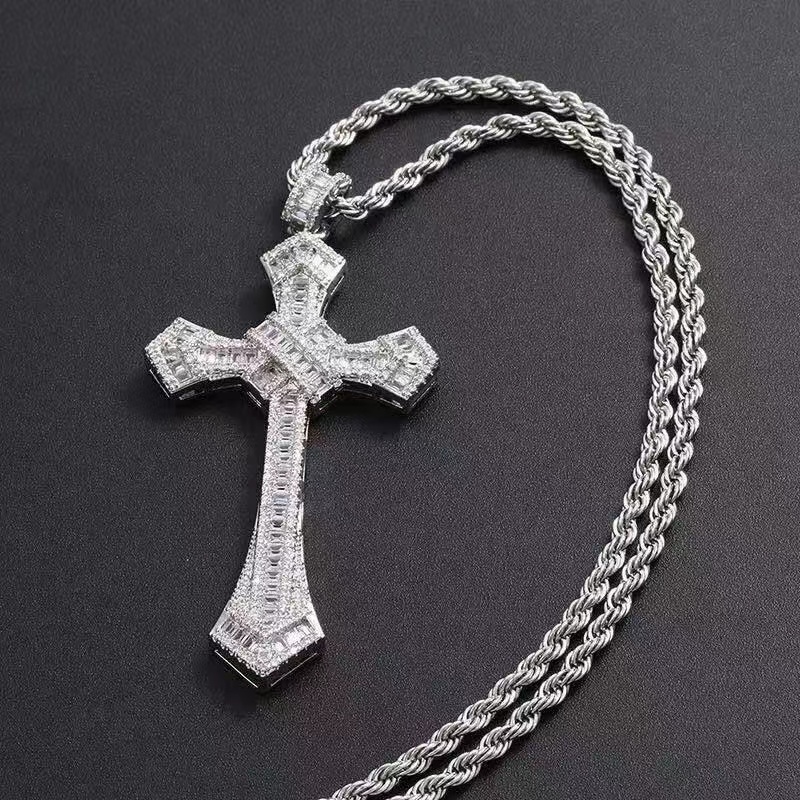 Hip Hop Custom Pendant Necklace Silver 925 Iced Out Vvs Moissanite Diamond Cuban Link Chain
Hip Hop Custom Pendant Necklace Silver 925 Iced Out Vvs Moissanite Diamond Cuban Link Chain