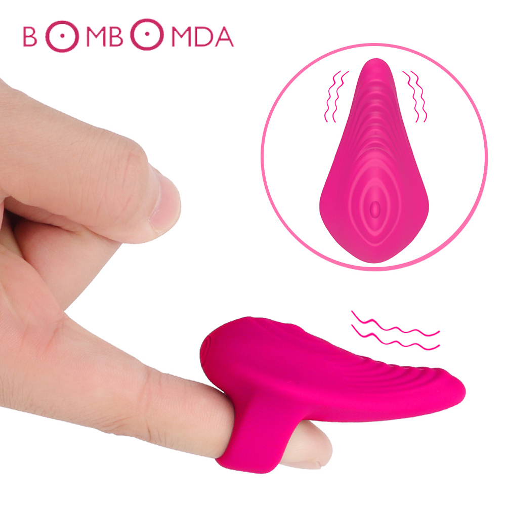 Vibrators Vagina Touch Finger Vibrator For Women Clitoris G Spot Stimulator Vibrator Sex Toys for Couple Female Masturbator Adults Toys 230426