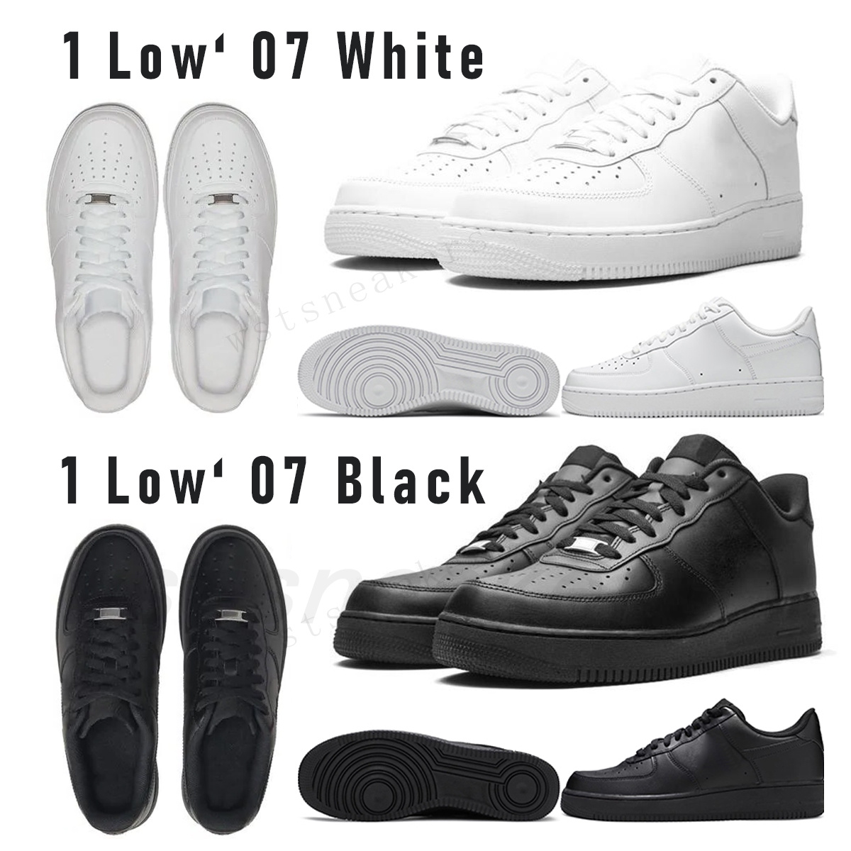 AF1 one designer 1 low 07 Casual Classic shoes men women airforce Triple White Black classic mens trainers outdoor casual platform sneakers size 36-46
AF1 one designer 1 low 07 Casual Classic shoes men women airforce Triple White Black classic mens trainers outdoor casual platform sneakers size 36-46