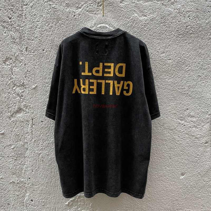 Fashion Designer Clothing Tees Rock Tshirt Galleryes Depts. 22ss French Limited Broken Inverted Letter Wash Used Short Sleeve T-shirt Tide Streetwear Hip hop TShirts, Washed black (inverted letter)
Fashion Designer Clothing Tees Rock Tshirt Galleryes Depts. 22ss French Limited Broken Inverted Letter Wash Used Short Sleeve T-shirt Tide Streetwear Hip hop TShirts, Washed black (inverted letter)