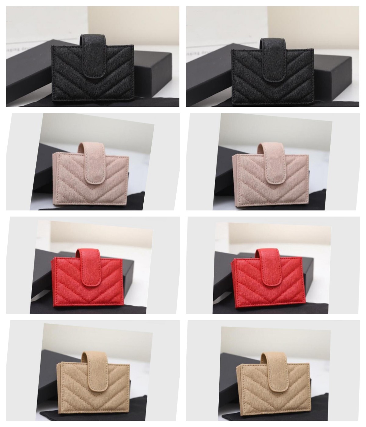 Y BRAND Designer Card Holder 5 Gcal Bit Lychee Print Buckle Card Pack 06691, #1 black-black logo
Y BRAND Designer Card Holder 5 Gcal Bit Lychee Print Buckle Card Pack 06691, #1 black-black logo