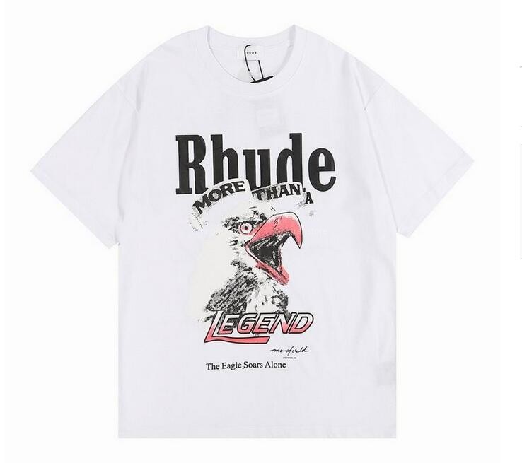 Rhude TShirt Designer Mens T Shirts Tide Printed tee men women Round Neck short sleeve tshirt Casual Loose Fashion High Street hip hop stylish Tops, Cu1
Rhude TShirt Designer Mens T Shirts Tide Printed tee men women Round Neck short sleeve tshirt Casual Loose Fashion High Street hip hop stylish Tops, Cu1