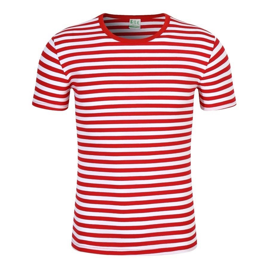 Men's T-Shirts T-shirt Stripe Blue Army Navy Special Forces Men's T-Shirt Sea Soul T-shirt 65% cotton 35% spandex 230426