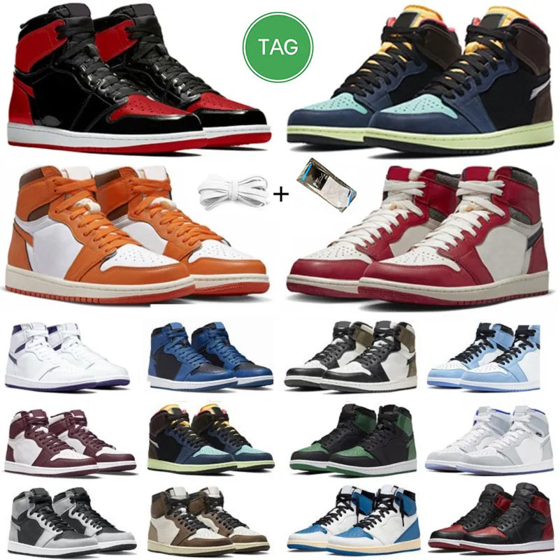 jumpman 1 1s mens basketball shoes Bred Patent Bio hack Lost Found Shadow Racer Blue StarFish True Blue Dark Mocha men women trainers sports sneakers platform shoe, Color#46
jumpman 1 1s mens basketball shoes Bred Patent Bio hack Lost Found Shadow Racer Blue StarFish True Blue Dark Mocha men women trainers sports sneakers platform shoe, Color#46