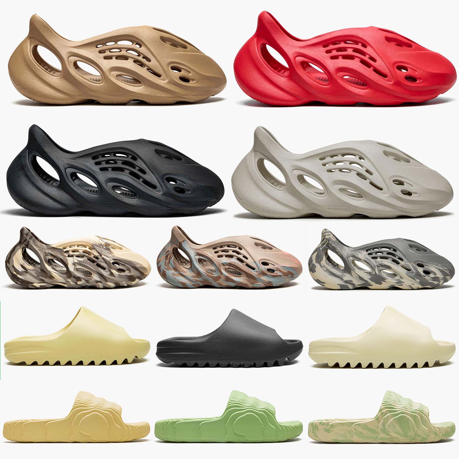 Designer Slipper Slide Foam Runner Onyx Glow Green Bone Black Blue Pure Resin Orange Soot Rubber Slippers Sandals Mens Women Clog Runr Slide Shoe Eur 36-48, #17
Designer Slipper Slide Foam Runner Onyx Glow Green Bone Black Blue Pure Resin Orange Soot Rubber Slippers Sandals Mens Women Clog Runr Slide Shoe Eur 36-48, #17