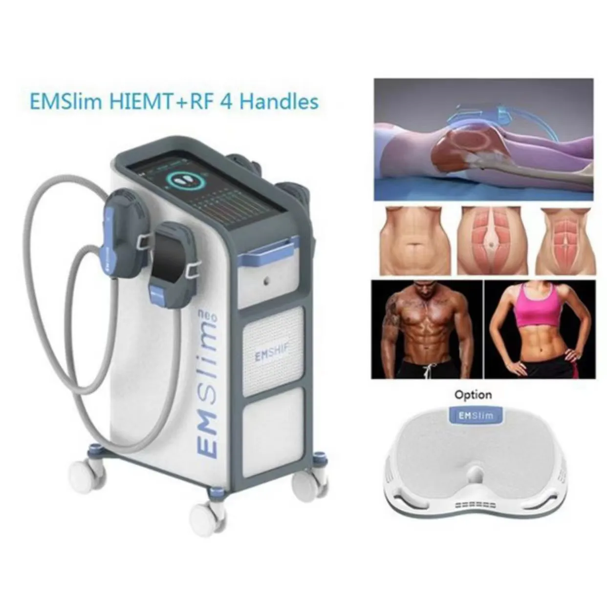 EMS Bodysculpt Muscle Stimulator Electromagnetic Emslim Neo RF Tesla Body Sculpting Machine