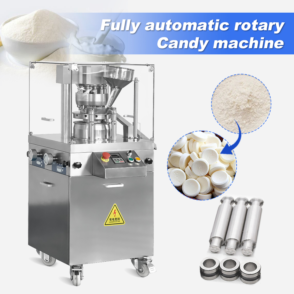 New high quality stainless steel ZP-5A Normal style rotary tablet Die press Lab Supplies High Pressing Camphor Charcoal Machine