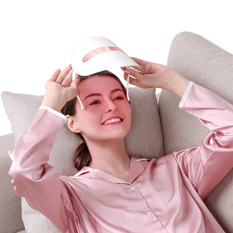 Face Care Devices Red Light Therapy PDT Beauty 3 Colors LED Mask 231123