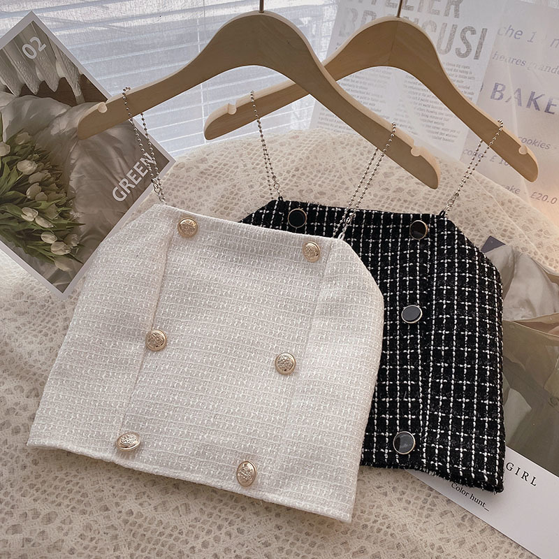 Camisoles Tanks Knitted Camisole Women's Top Fashion Cotton Tank Crop Tops Lingerie Underwear Streetwear Vest Cropped Tee Camisole 230426