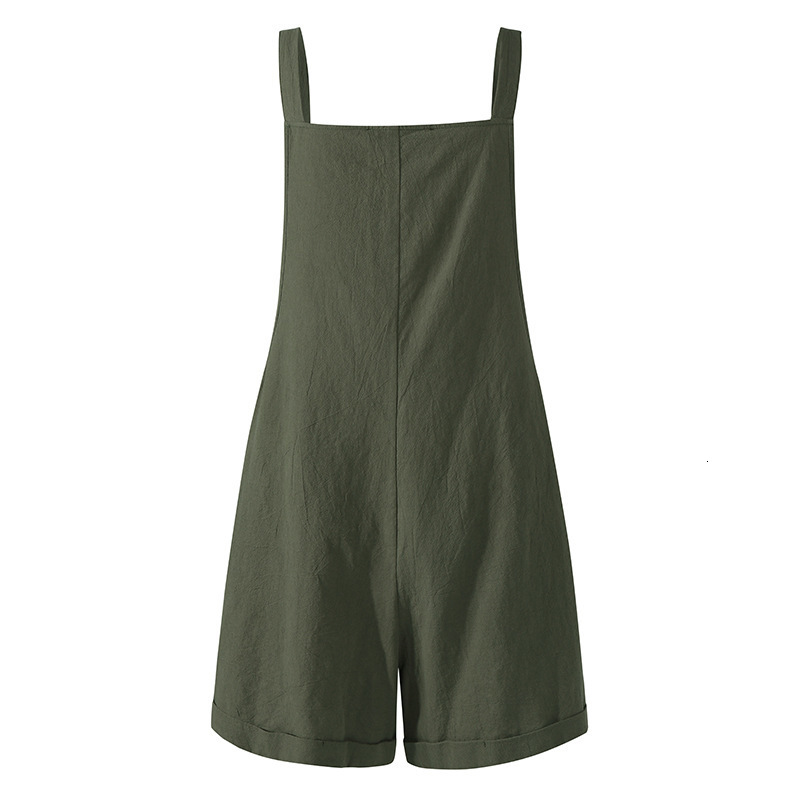 Women's Jumpsuits Rompers Womens Overalls Loose Dungarees Ladies Cami Romper Playsuit Jumpsuit Jenner Nicki Minaj Women Lace Up Jumpsuit S-5XL 23