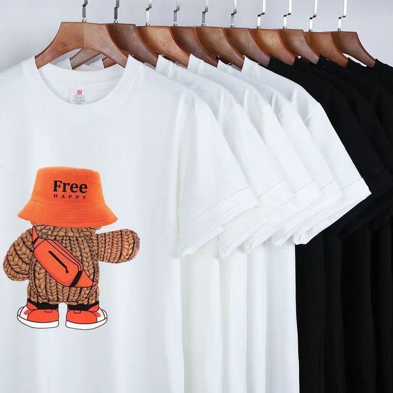 Men's T-Shirts Summer Men's Short Sleeved T-Shirt Hombre 100% Cotton Casual O-Neck Short Homme Solid Color Top 230426