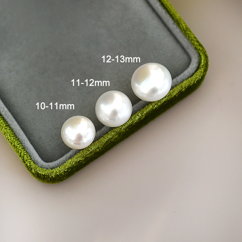 Stud ASHIQI Real 925 Sterling Silver Natural Freshwater Pearl Stud Earrings Fashion Jewelry for Women Gift 230425