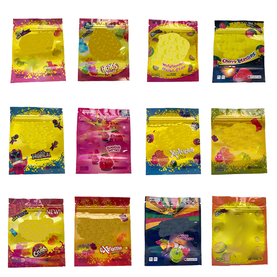 Package baggies cherry blasters resealable bag Empty Zipper Packages packing bags Edibles Gummies Mylar sealing Candy manufacture
Package baggies cherry blasters resealable bag Empty Zipper Packages packing bags Edibles Gummies Mylar sealing Candy manufacture