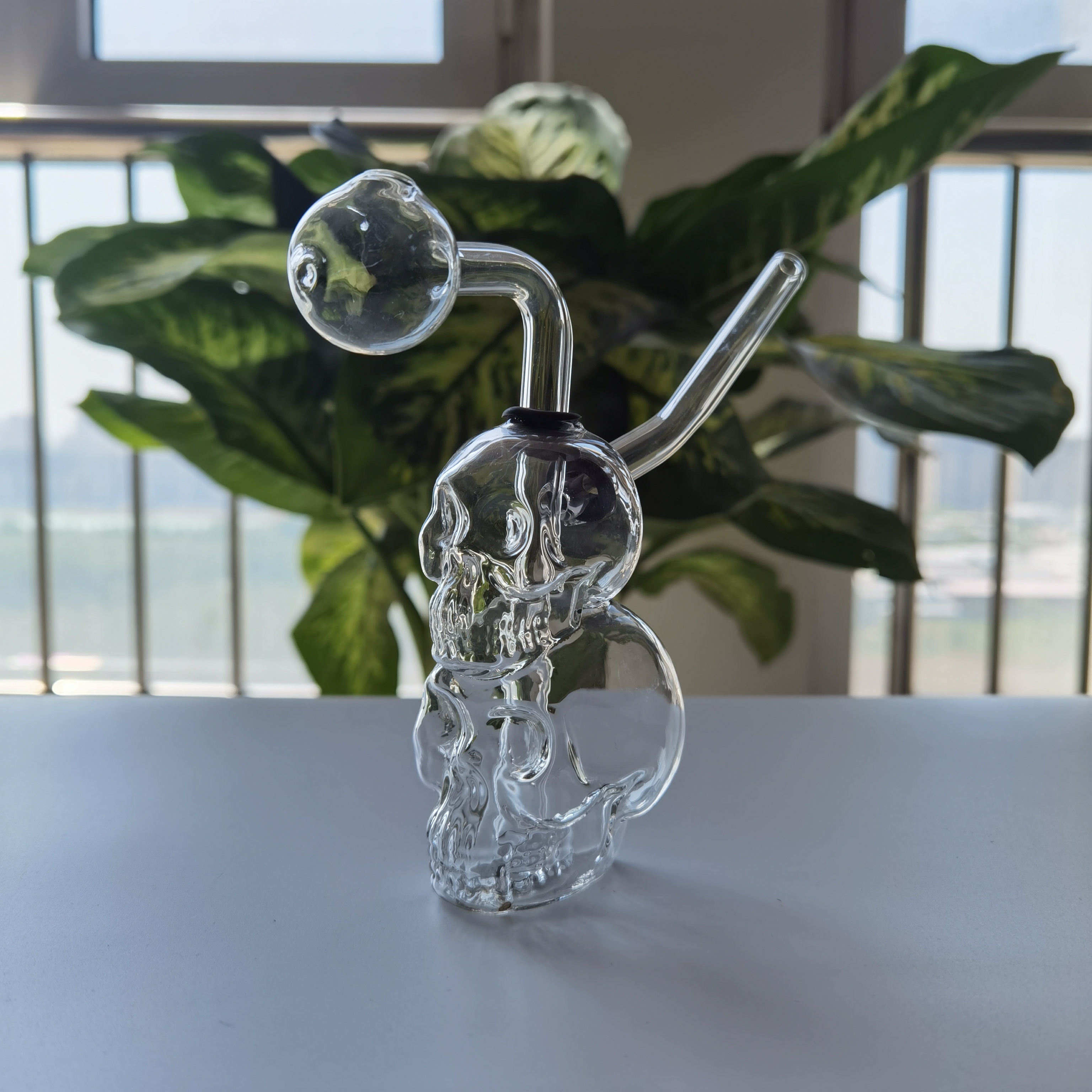 4 inch Mini glass bongs hookah skull shape Smoking Bubble Small Water Pipes Hand Pipe oil burner rig
4 inch Mini glass bongs hookah skull shape Smoking Bubble Small Water Pipes Hand Pipe oil burner rig