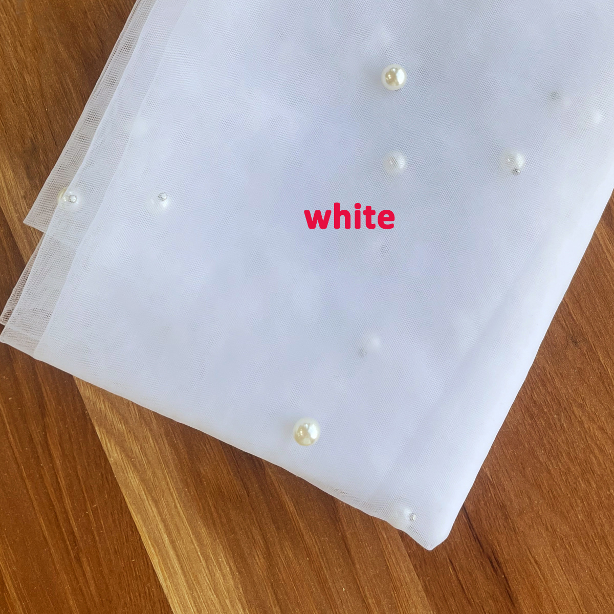 Bridal Veils Real Photos Long Pearls Wedding Veil White Ivory Beige Cathedral 1 Layer 2.3 Meters Bride Accessories