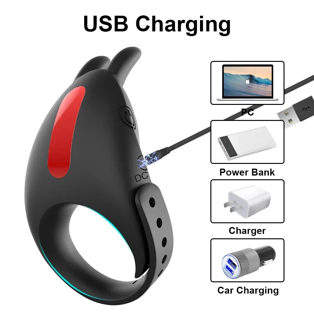 Cockrings Adjustable Cock Ring for Men Remote Control Vibrating Penis Rings Ejaculation Delay Testis Stimulation Sex Toy Couples 231124