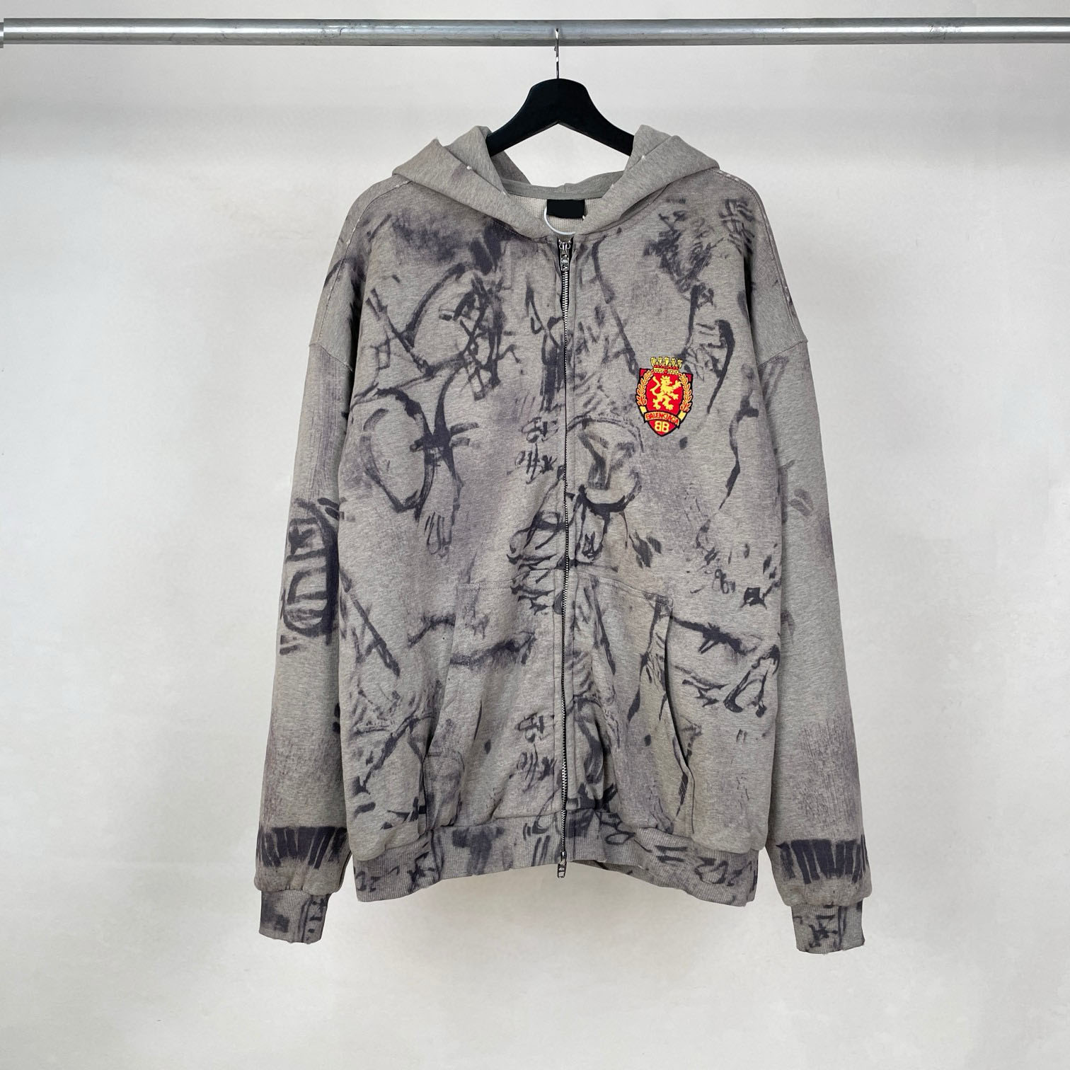 Men's Plus Size Hoodies & Sweatshirts Outerwear & Coats Sizehoodies hoodies suit hooded casual fashion color stripe printing Asian size high 42jw