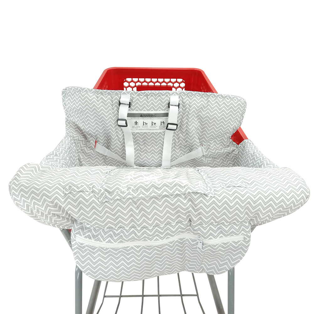 Stroller Parts Accessories Accessories 2 In 1 Washable Trolley Protection Comfortable Safety Shopping Cart Cover Phone Foldable For Baby High Chair 23