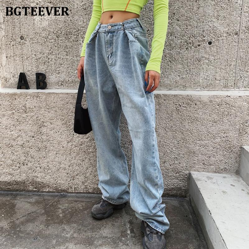 Jeans BGTEEVER Long Retro Washed High Waist Denim Jeans 2021 Straight Leg Pants Women Wide Leg Jeans Loose Fashion Boyfriend Jeans, Black
Jeans BGTEEVER Long Retro Washed High Waist Denim Jeans 2021 Straight Leg Pants Women Wide Leg Jeans Loose Fashion Boyfriend Jeans, Black