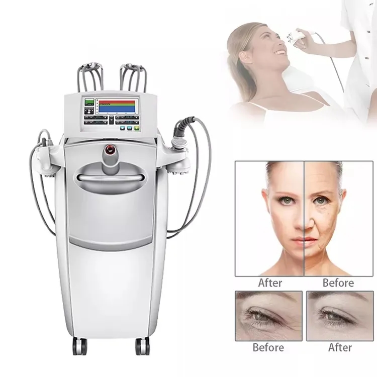 multi-polar RF Vaccum roller massage slimming machine 4D Body contouring Fat reduction Lymphatic drainage device