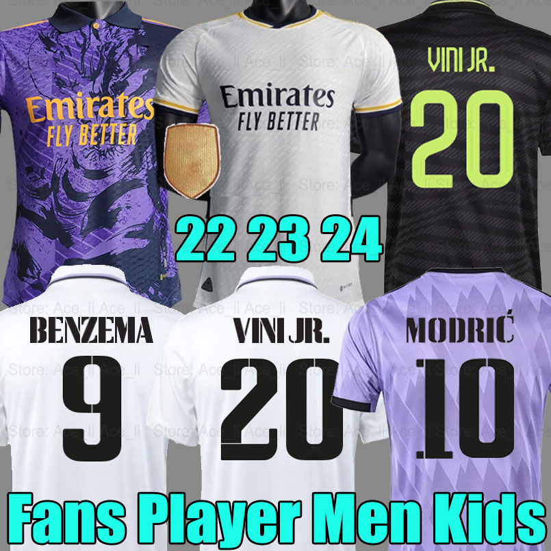 BENZEMA soccer jerseys 22 23 24 football shirt VINI JR VALVERDE Club World Cup Real Madrids CAMAVINGA MODRIC Champions 2023 2024 camiseta men kids kit set, 23-24 away
BENZEMA soccer jerseys 22 23 24 football shirt VINI JR VALVERDE Club World Cup Real Madrids CAMAVINGA MODRIC Champions 2023 2024 camiseta men kids kit set, 23-24 away