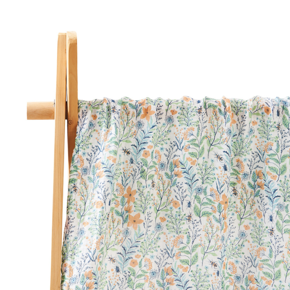 Blankets Swaddling Kangobaby #My Soft Life# Fashion Muslin Swaddle Baby Receiving Blanket Squares Babyroom Decor 100% Cotton Infant Quilt 230426