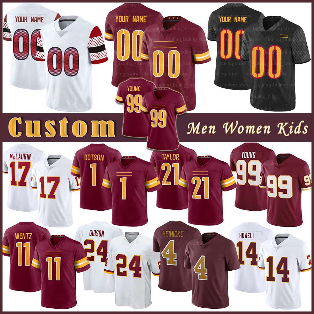 Jersey Washington''Redskins''1 Jahan Dotson 14 Sam Howell Custom Men Football Carson Wentz Chase Young Terry McLaurin Se, Shown
Jersey Washington''Redskins''1 Jahan Dotson 14 Sam Howell Custom Men Football Carson Wentz Chase Young Terry McLaurin Se, Shown