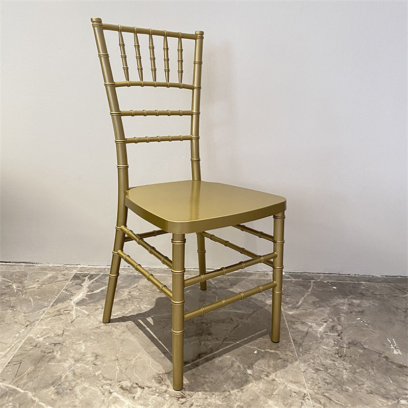 Hotel Bamboo Plastic Chairs Outdoor Wedding Banquet Dining Table PP Chairs
