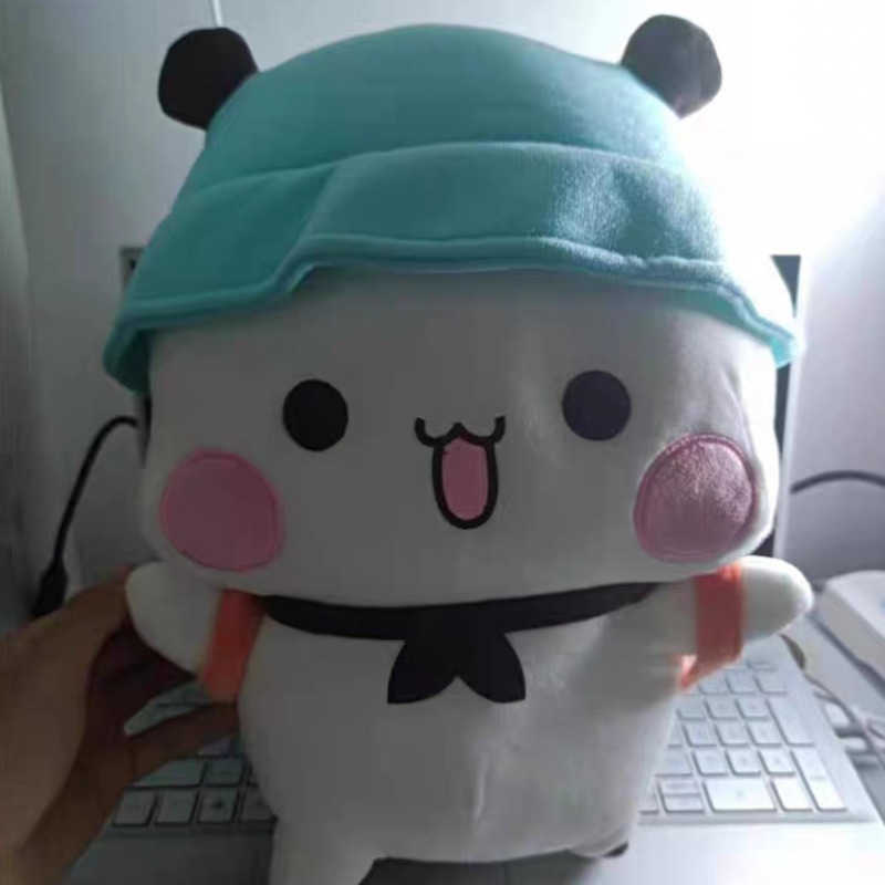 Stuffed Plush Animals 1/2PCS Cute Bubu And Dudu Panda Plush Toy Cartoon Panda Bear Doll Soft Stuffed Pillow Room Decor Children's Day Gift For Ki