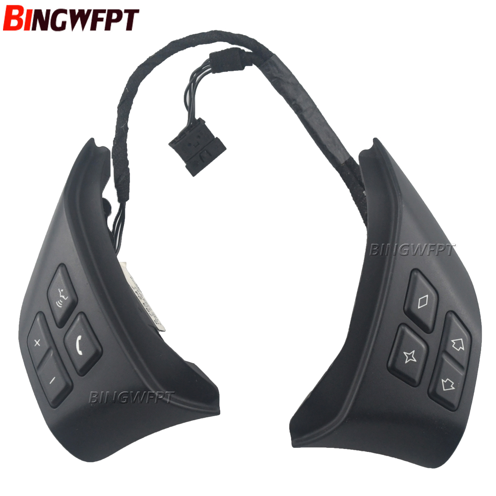 Multifunction Steering Wheel Switch Audio Volume Phone Button For BMW 3 Series E90 X1 E84 320i 325i 318i 2010-2012