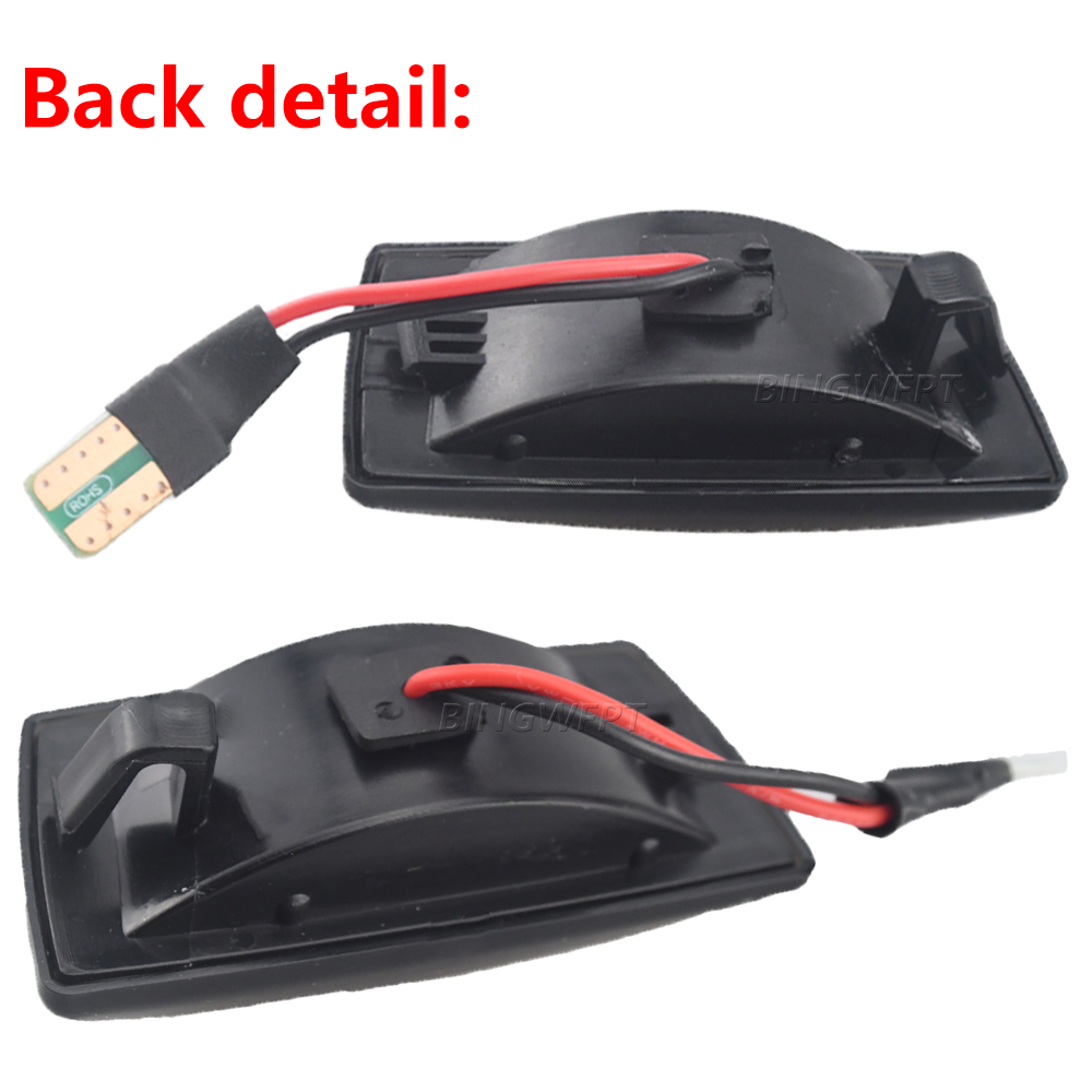 For Opel Insignia Astra H Corsa D Zafira B For Chevrolet Cruze Led Dynamic Side Marker Turn Signal Light Sequential Blinker Lamp
