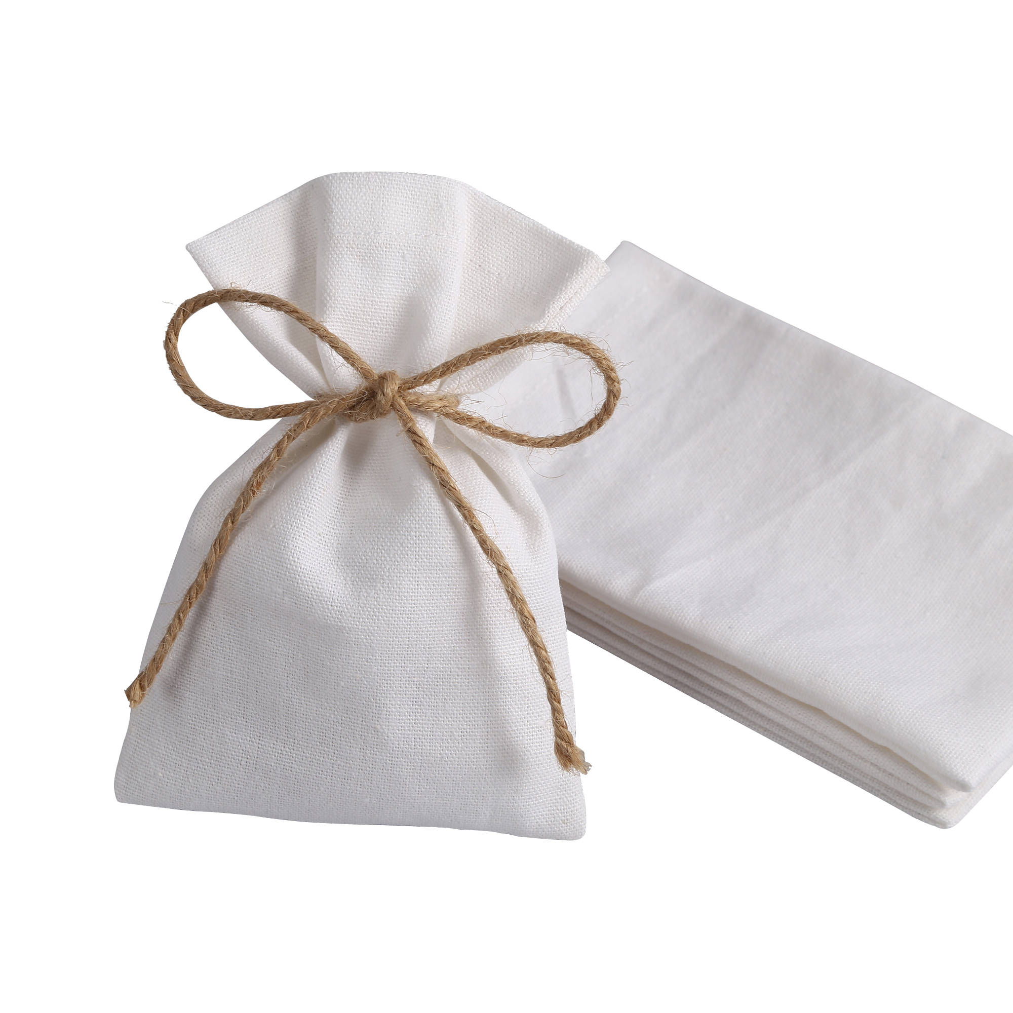 50pcs White Jewelry Drawstring Pouches Wedding Gift Bags Natural Plain Jute Cotton Canvas for Chic Party Favor Blank Reusable Pouch Bags Bulk Wholesale
50pcs White Jewelry Drawstring Pouches Wedding Gift Bags Natural Plain Jute Cotton Canvas for Chic Party Favor Blank Reusable Pouch Bags Bulk Wholesale