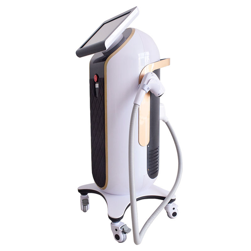 Professional Vertical Diode Laser 808nm Hair Removal Machine Ice Point Painless Depilatory Acne Clearance Wrinkle Reduction Apparatus