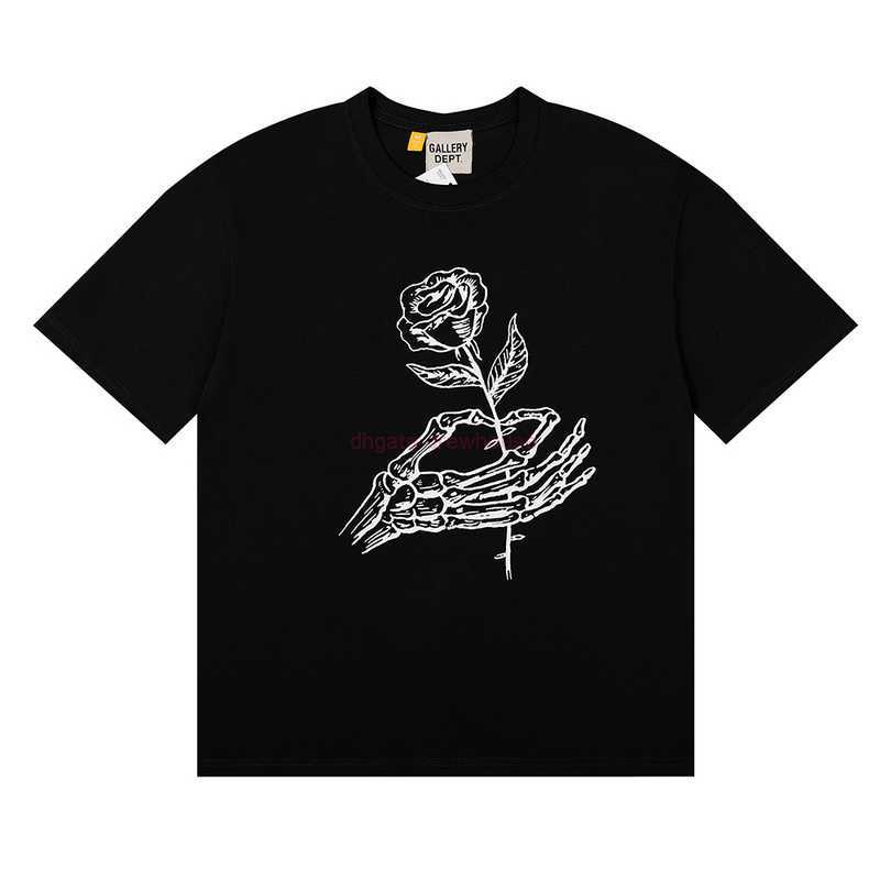 Fashion Designer Clothing Tees Rock Tshirt 2023 New Galleryes Depts Skull Handheld Rose Print High Street Men's Women's Short Sleeve T-shirt Streetwear Hip hop TShirts, Brown
Fashion Designer Clothing Tees Rock Tshirt 2023 New Galleryes Depts Skull Handheld Rose Print High Street Men's Women's Short Sleeve T-shirt Streetwear Hip hop TShirts, Brown