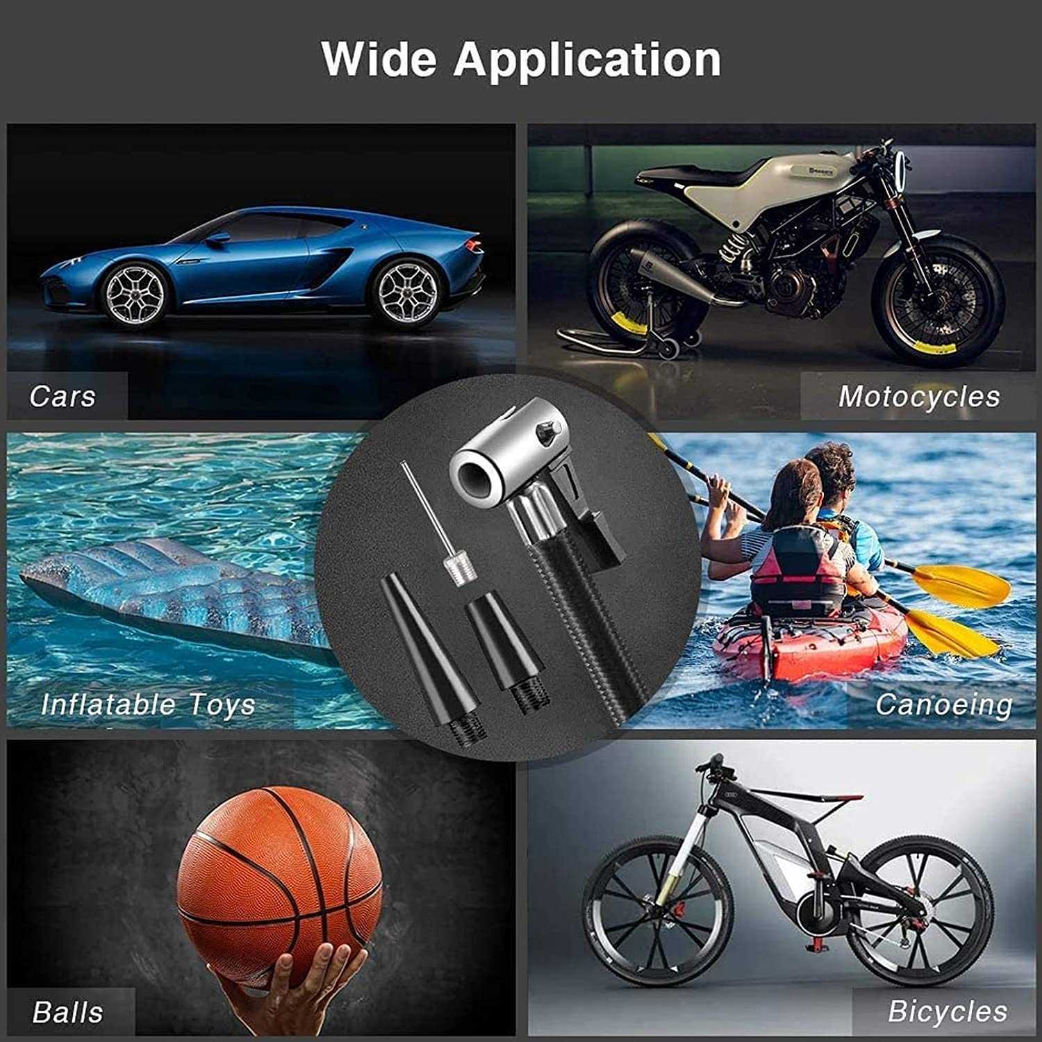 Digital Tyre Inflator Car Tire Pump DC 12V 100PSI Portable Air Compressor for Car SUV Basketballs Inflatables Bicycles Yellow