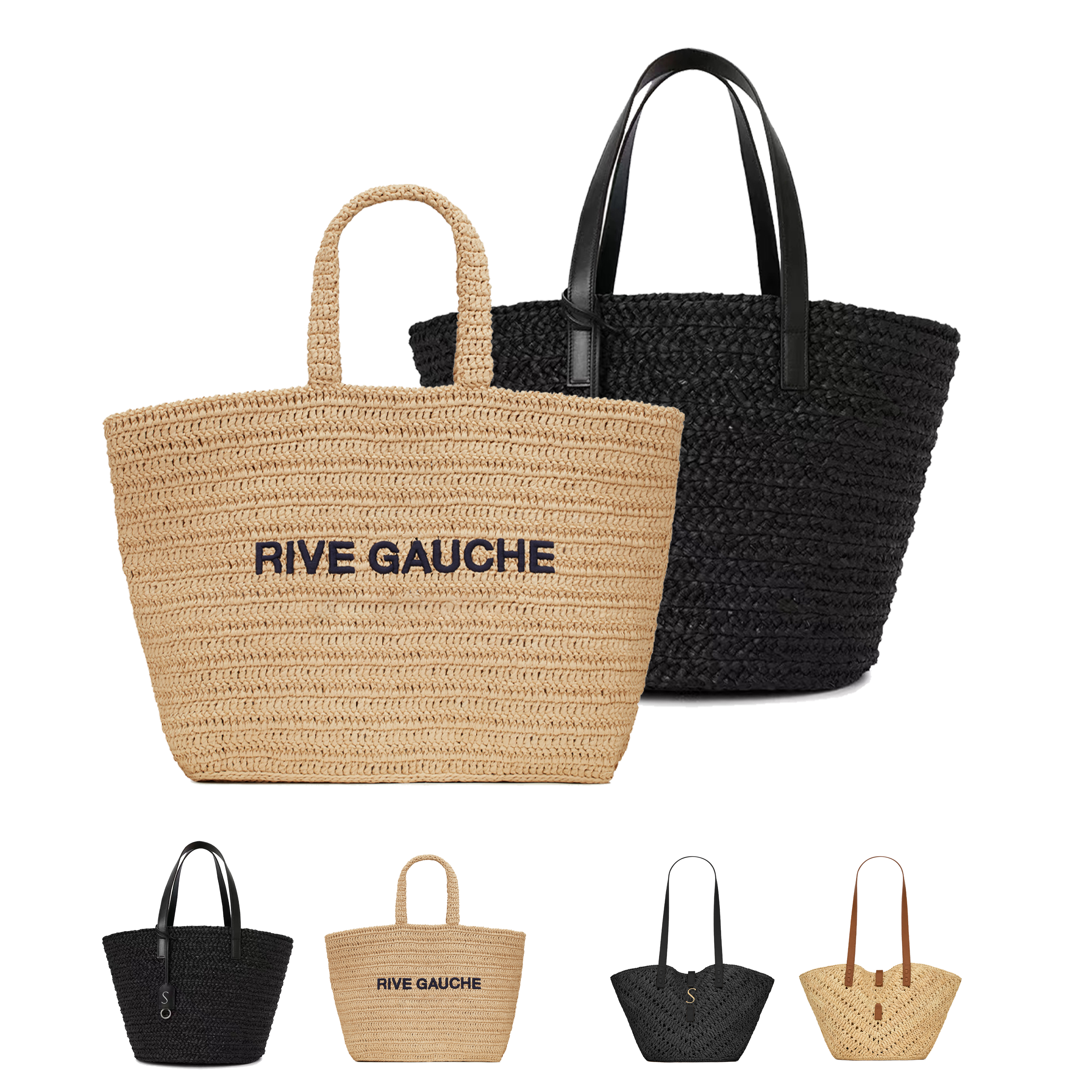 classic Rive Gauche Linen Beach Bags Rive Gauche Womens high quality handbag Shoulder clutch crossbody totes Designer crochet Bag men Luxury Straw weave basket bags
classic Rive Gauche Linen Beach Bags Rive Gauche Womens high quality handbag Shoulder clutch crossbody totes Designer crochet Bag men Luxury Straw weave basket bags