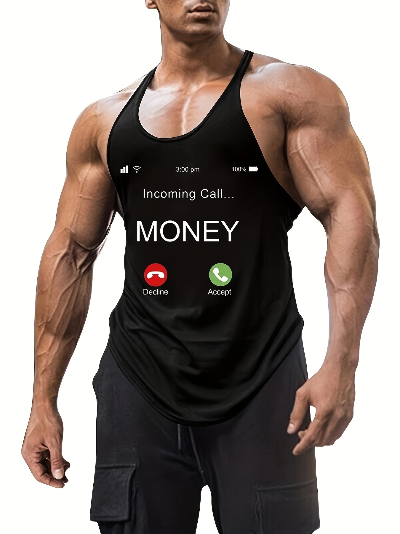 Men's Tank Tops Top Casual Shirts Summer s Clothing Sport Clothes Gym Fitness Vest Tshirt Printing Sleeveless Tee Shirt 230426