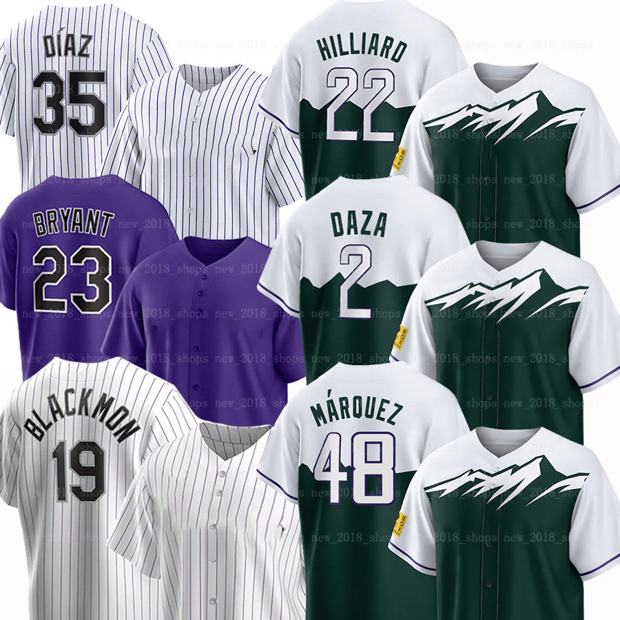 19 Charlie Blackmon Rockies Baseball Jerseys Colorado Brendan Rodgers Kyle Freeland C.J. Cron German Marquez Daniel Bard Michael Toglia Yonathan Daza Brent Suter, Men(lujo j)
19 Charlie Blackmon Rockies Baseball Jerseys Colorado Brendan Rodgers Kyle Freeland C.J. Cron German Marquez Daniel Bard Michael Toglia Yonathan Daza Brent Suter, Men(lujo j)