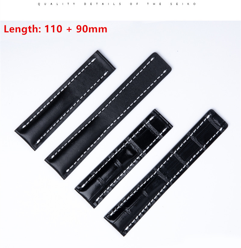 Watch Bands 202224mm For Strap SUPEROCEAN Avenger Genuine Real Leather Accessories Bracelet Belt 230426