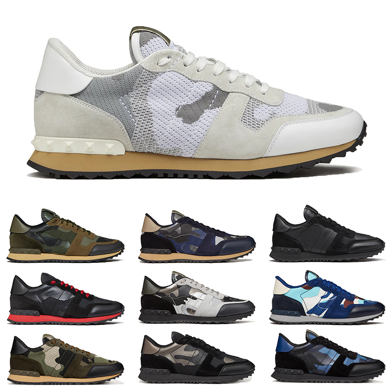 Camouflage Sneaker Womens Mens Rivet Shoes Studded Flats Mesh Camo Suede Leather Rubber stud Rubber sole Casual Trainers R Valentinoe''Valentinoity Shoe Size 39-45
Camouflage Sneaker Womens Mens Rivet Shoes Studded Flats Mesh Camo Suede Leather Rubber stud Rubber sole Casual Trainers R Valentinoe''Valentinoity Shoe Size 39-45