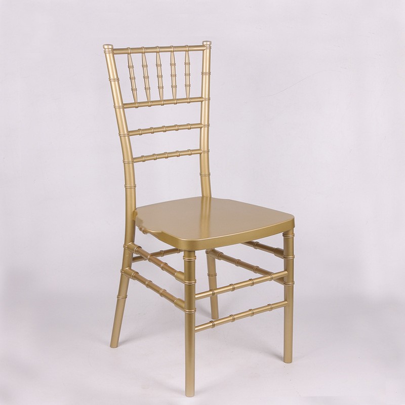 Hotel Bamboo Plastic Chairs Outdoor Wedding Banquet Dining Table PP Chairs