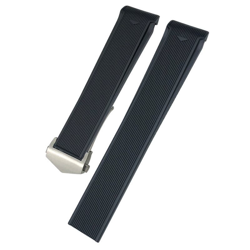 Watch Bands 20mm 22mm Rubber SilICONe Strap Fit fo AQUARACER 300 WAY201A WAY211C Black Blue Brown Accessories 230426