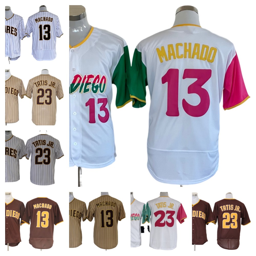 Top Quality S-3XL SAN DIEGO Pad Baseball jerseys 13 Manny Machado 23 Fernando Tatis Jr. Men
Top Quality S-3XL SAN DIEGO Pad Baseball jerseys 13 Manny Machado 23 Fernando Tatis Jr. Men