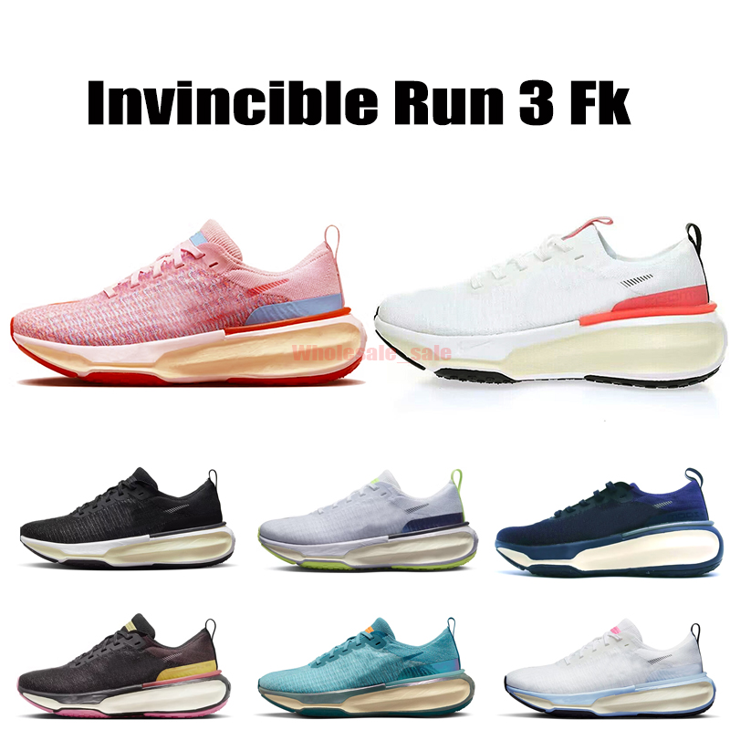 Top ZoomX Invincible Run 3 FK Marathon Running Shoes Designer Black White Blue Green Pink Outdoor Men Women Sneakers Size 36-45, Blue tint green strike 36-45
Top ZoomX Invincible Run 3 FK Marathon Running Shoes Designer Black White Blue Green Pink Outdoor Men Women Sneakers Size 36-45, Blue tint green strike 36-45