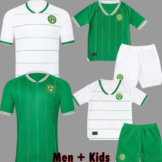 2023 Ireland home green Soccer Jerseys kit DOHERTY DUFFY 23 24 National Team white tops tee Egan BRADY KEANE Hendrick McClean Football shirt men kids uniform FERGUSON, Away kids
2023 Ireland home green Soccer Jerseys kit DOHERTY DUFFY 23 24 National Team white tops tee Egan BRADY KEANE Hendrick McClean Football shirt men kids uniform FERGUSON, Away kids