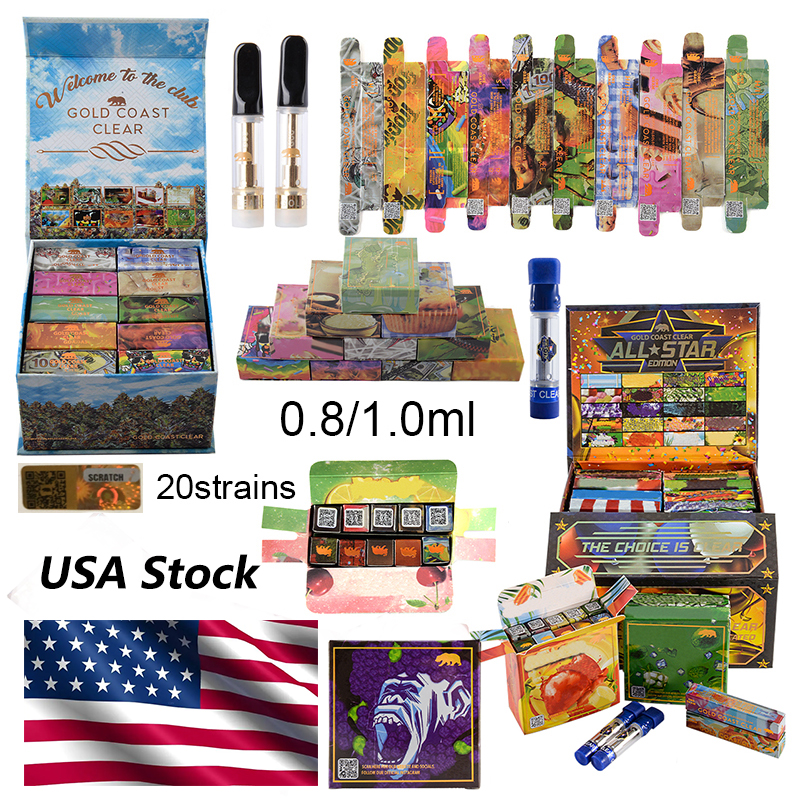 Gold Coast Clear Smokers Club Editions GCC All Star Edition Atomizers Vapes Cartridges Packaging 0.8ml 1.0ml Ceramic Coil 510 Thread Carts USA Local Warehouse
Gold Coast Clear Smokers Club Editions GCC All Star Edition Atomizers Vapes Cartridges Packaging 0.8ml 1.0ml Ceramic Coil 510 Thread Carts USA Local Warehouse