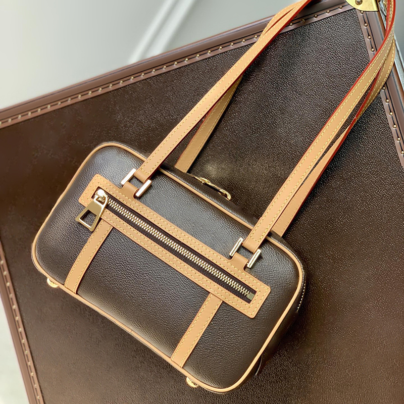 Designer Bag Rectangular CITE Shoulder Bag 10A Top Quality Canvas Trunk Cowhide Handbag With Box L212, M46321
Designer Bag Rectangular CITE Shoulder Bag 10A Top Quality Canvas Trunk Cowhide Handbag With Box L212, M46321