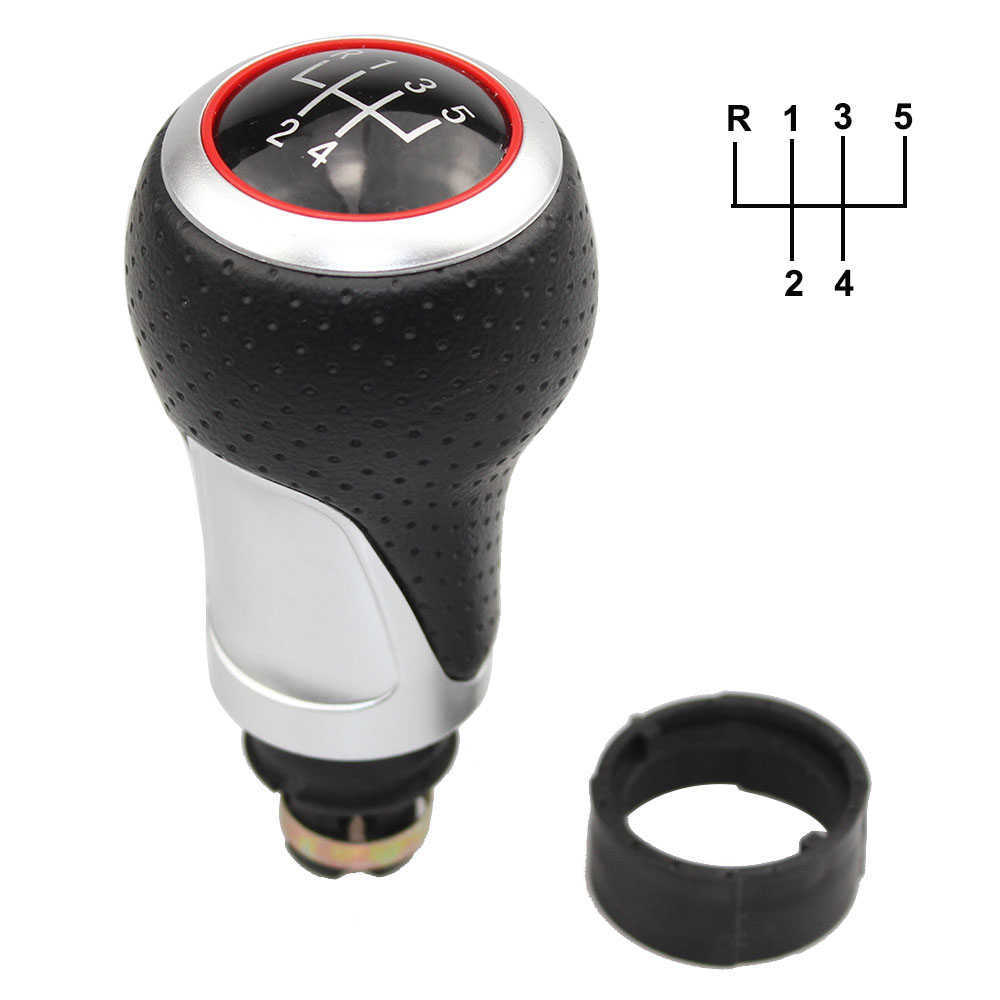 12mm 5 / 6 Speed Gear Shift Knob Lever Stick for Audi A4 B6 B7 B8 A6 S4 8K A5 8T Q5 8R S Line Ibiza 6J Seat Leon Mk1 Passat Golf